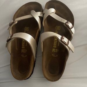 pearl birkenstock size 38